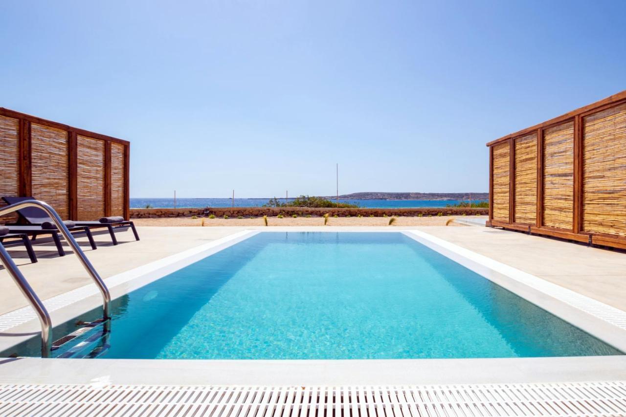 Cato Agro 4, Seafront Villa With Private Pool Afiartis Esterno foto